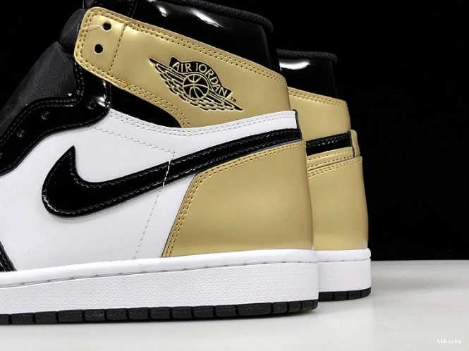 Rep TBK Air Retro High 861428-007 Toe Glod 1 Jordan 0629